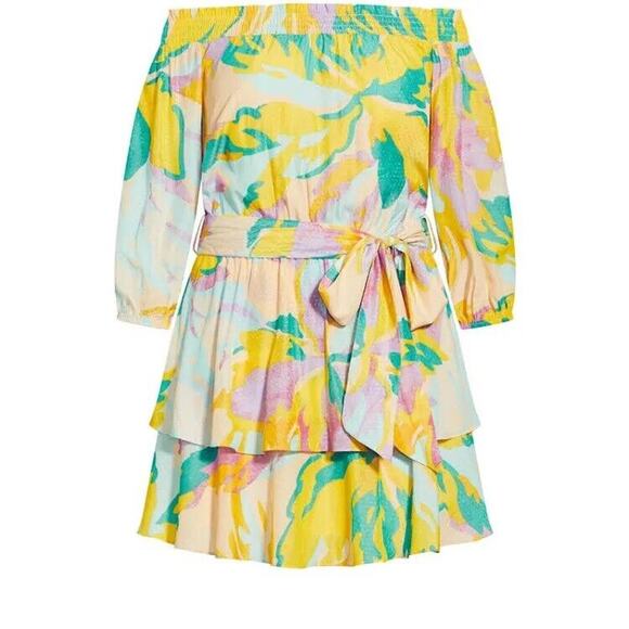 City Chic Trendy Plus Size (20) Eileen Dress (MSRP$129) - Picture 2 of 3